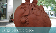 Large ceramic piece
