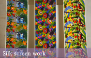 Silk screen works