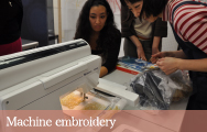 Machine embroidery