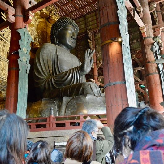 古美術研究旅行東大寺大仏